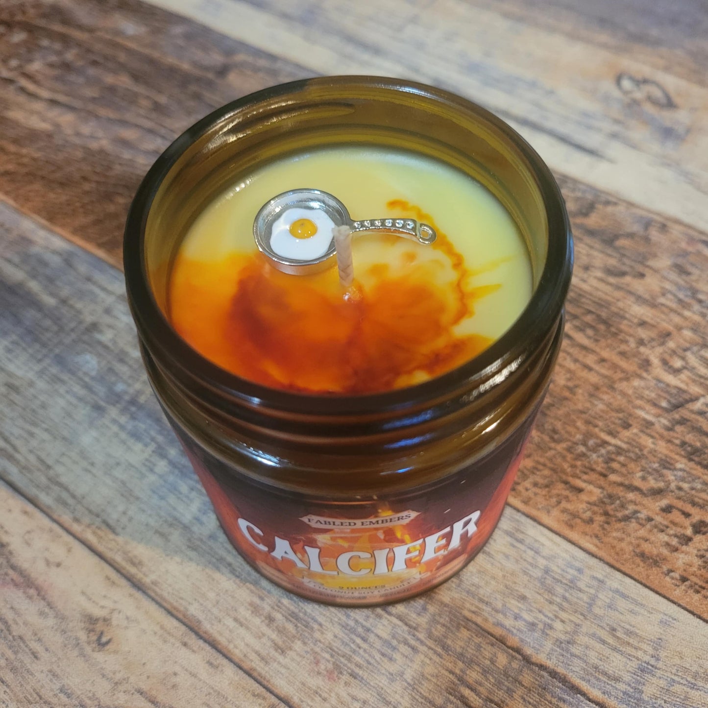 CALCIFER | Burning Starfire + Dried Orange + Fireplace Embers