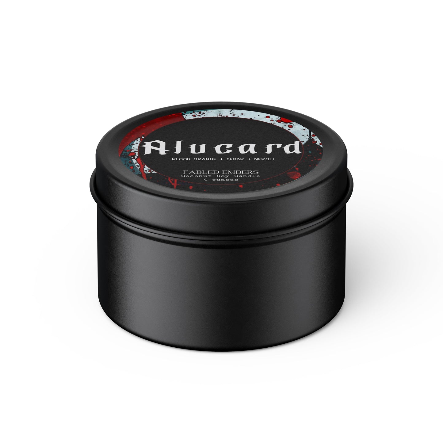 alucard-4ounce-candle Blood orange scented
