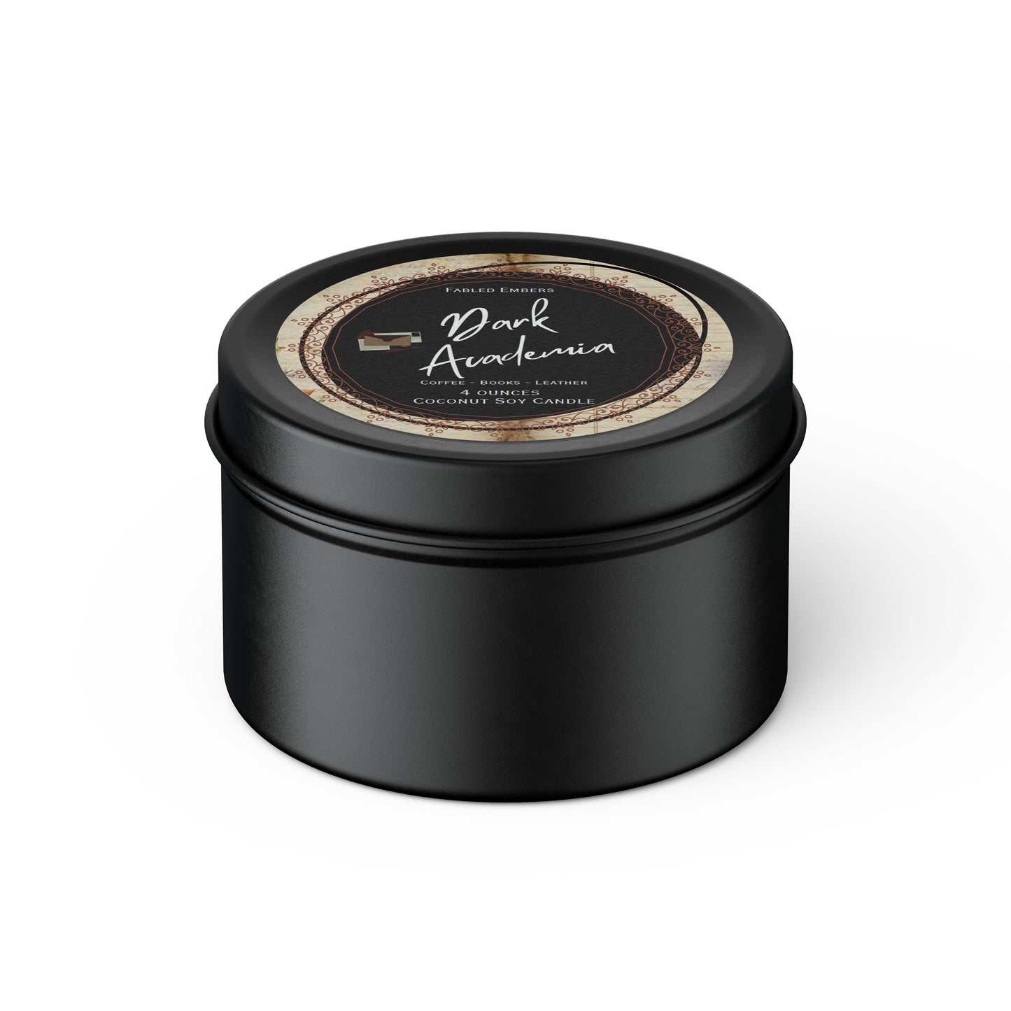 DARK ACADEMIA -- coffee + leather + vetiver + cedar