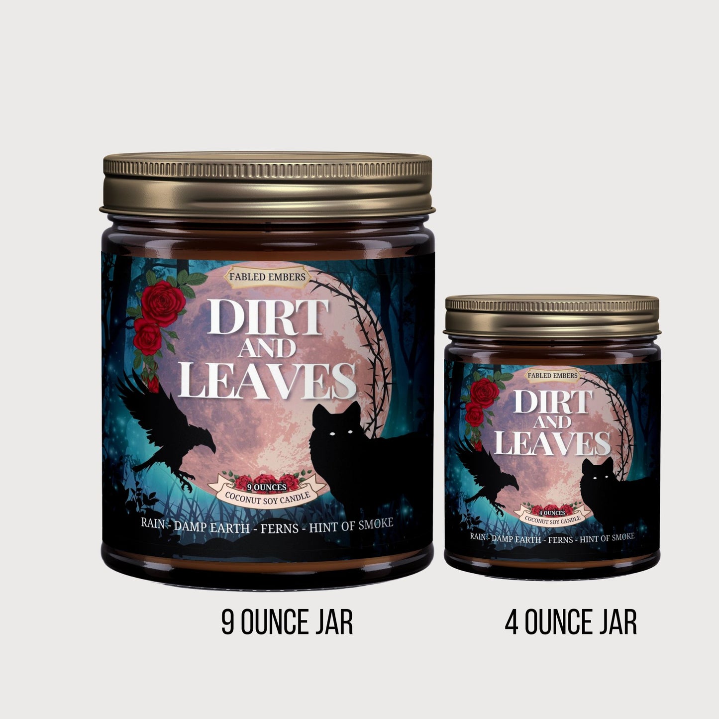 DIRT & LEAVES -- damp earth + leaves + spice
