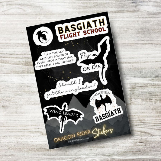 DRAGON RIDER Sticker Page