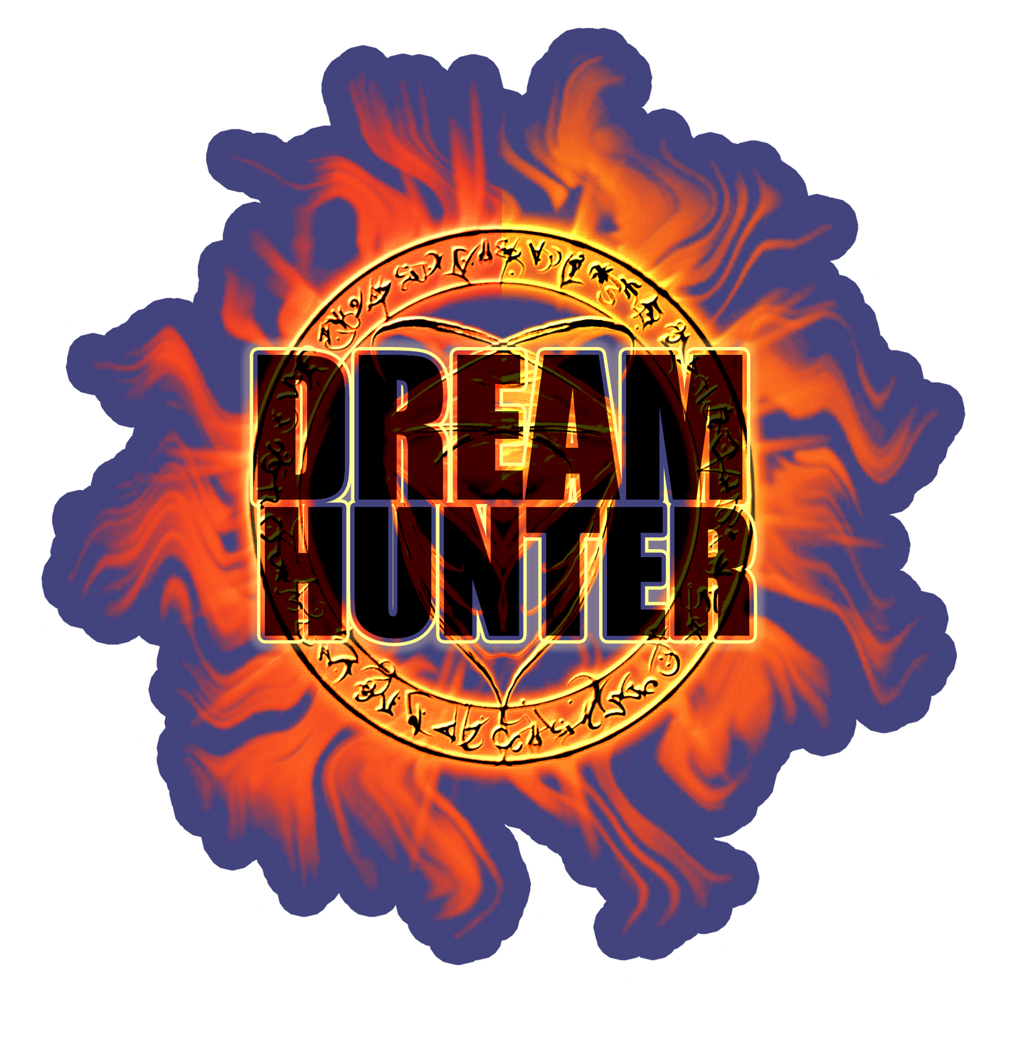 DREAM HUNTER *LICENSED* GLITTER STICKER 3"