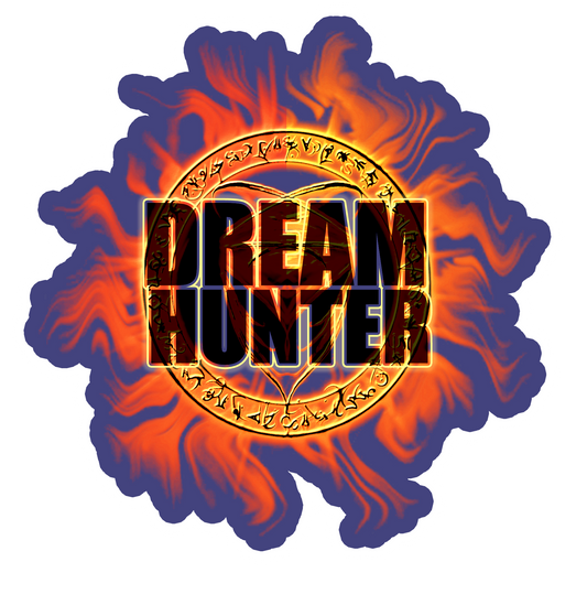 DREAM HUNTER *LICENSED* GLITTER STICKER  3"