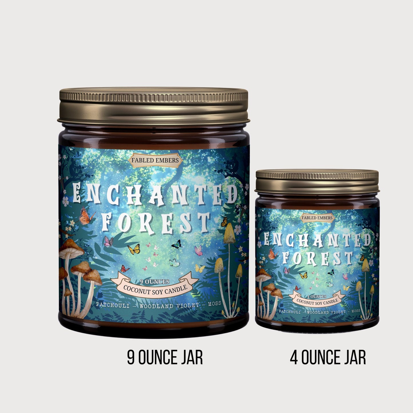 ENCHANTED FOREST - woodland rose + patchouli + moss
