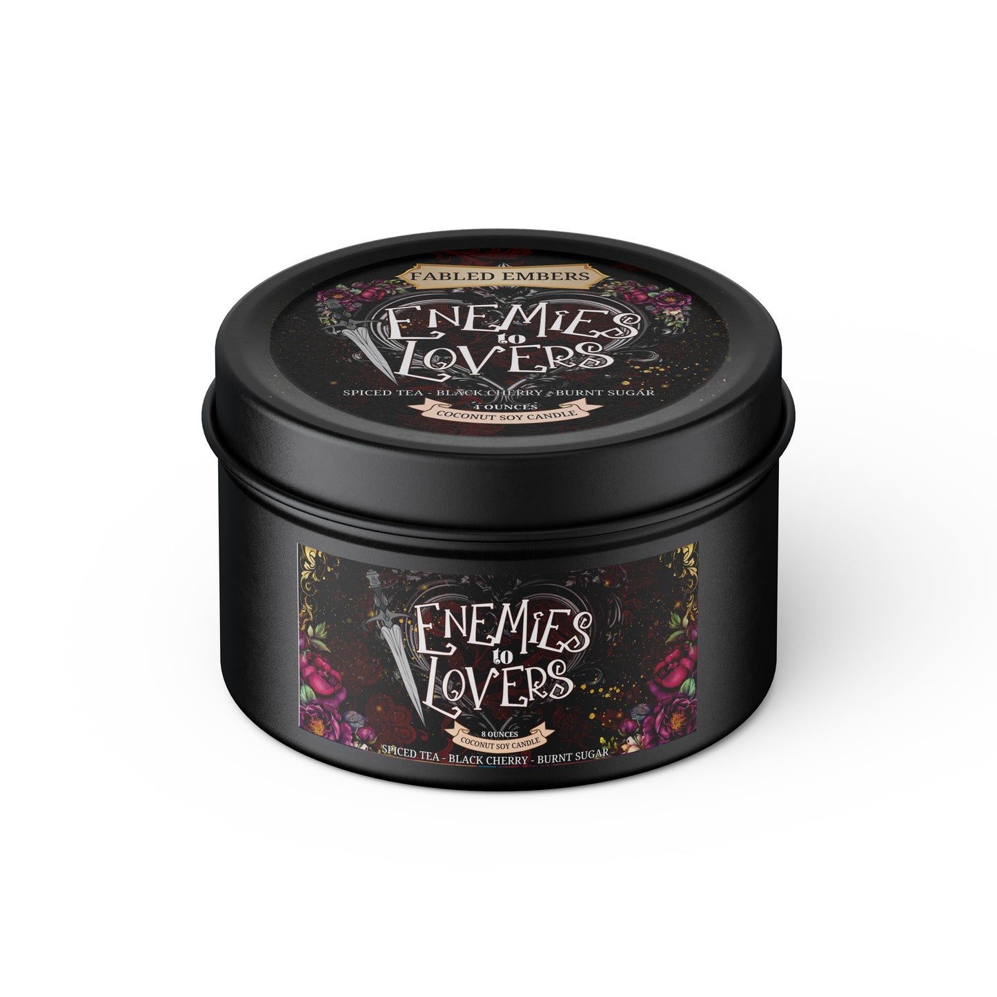 ENEMIES TO LOVERS Candle | tart cherry + spiced tea + burnt sugar