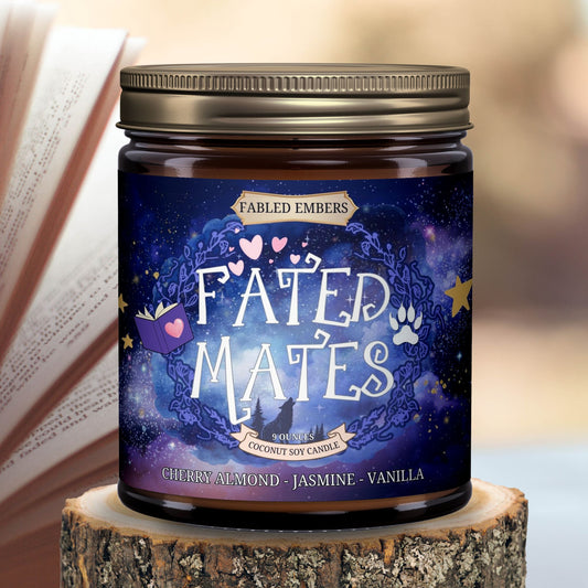 FATED MATES -- cherry almond + jasmine + vanilla coconut