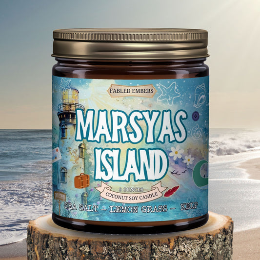 MARSYAS ISLAND | Cerulean Blue Seas + Salt + Lemongrass