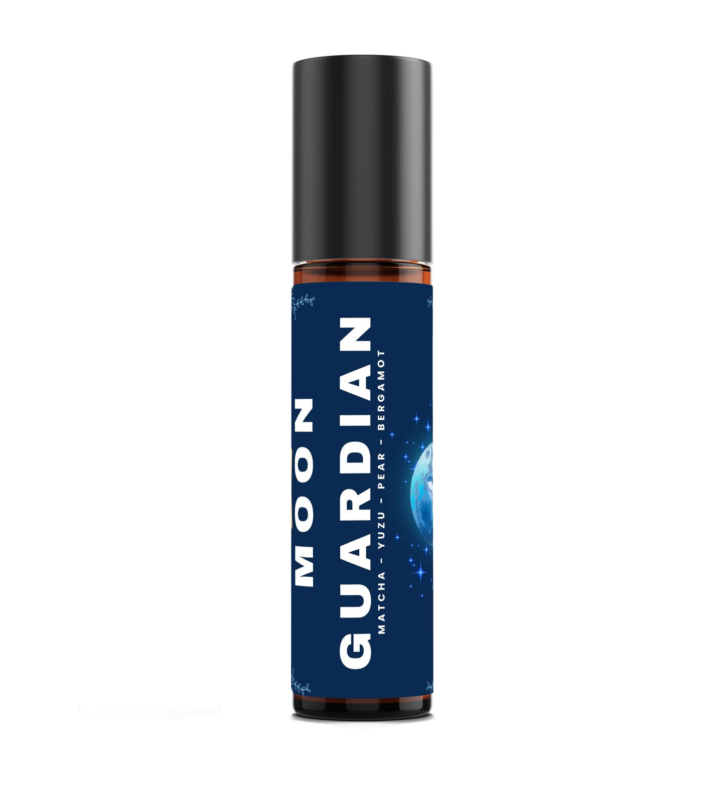 Roll-on bottle labeled 'Moon Guardian' on a white background
