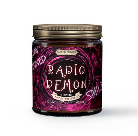 RADIO DEMON -- strawberry + rhubarb