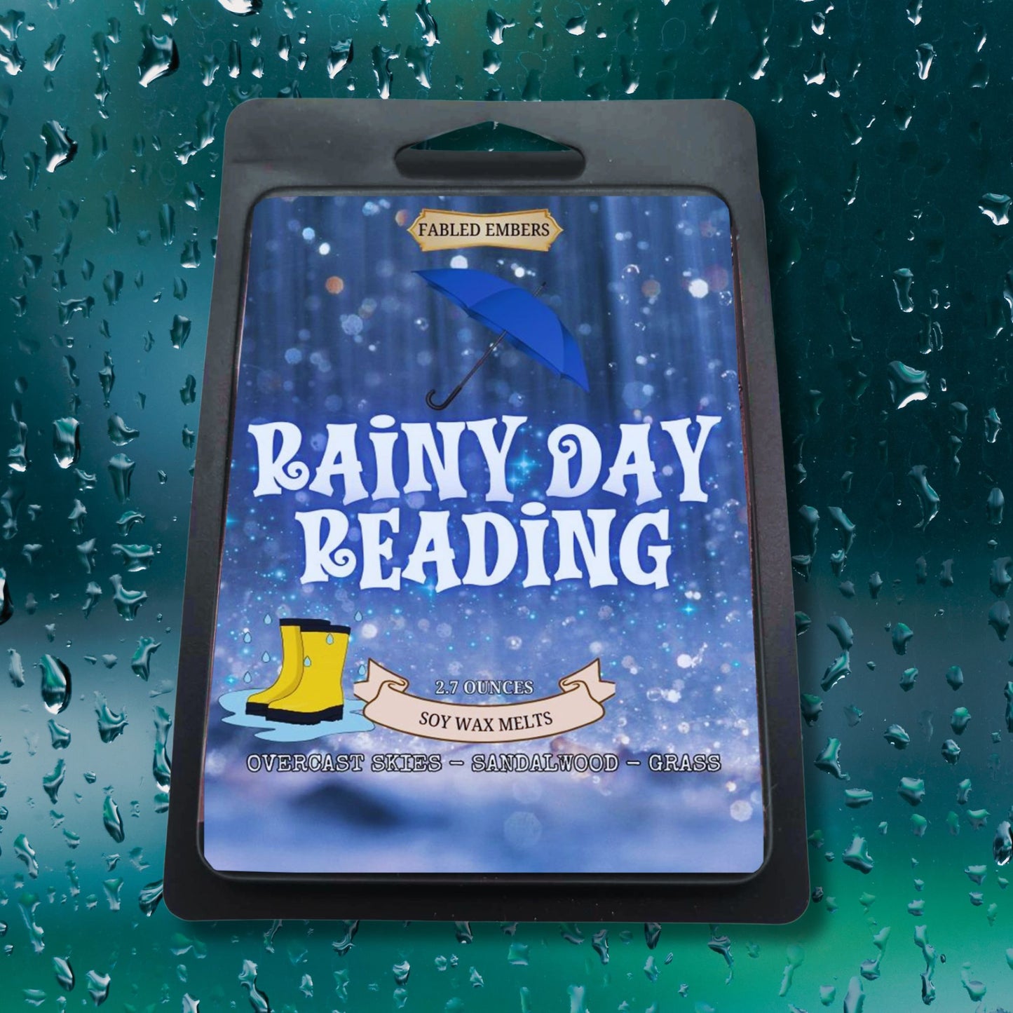 RAINY DAY READING -- rainy days + sandalwood + grass