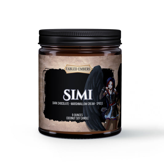 SIMI *Licensed* -- dark chocolate + cotton candy + spice
