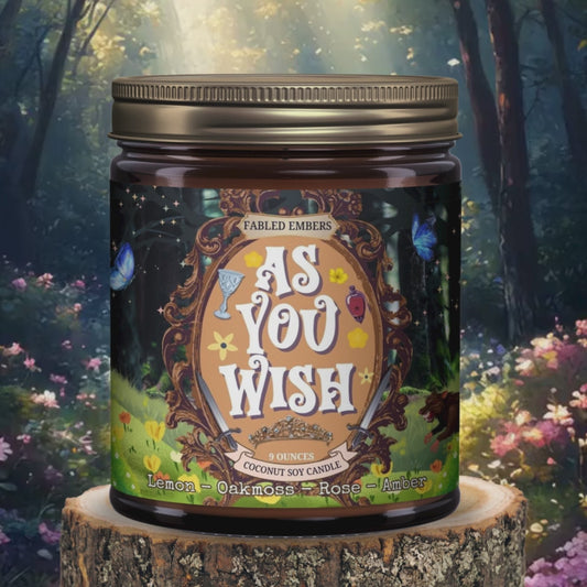 AS YOU WISH --  lemon + orange blossoms + rose