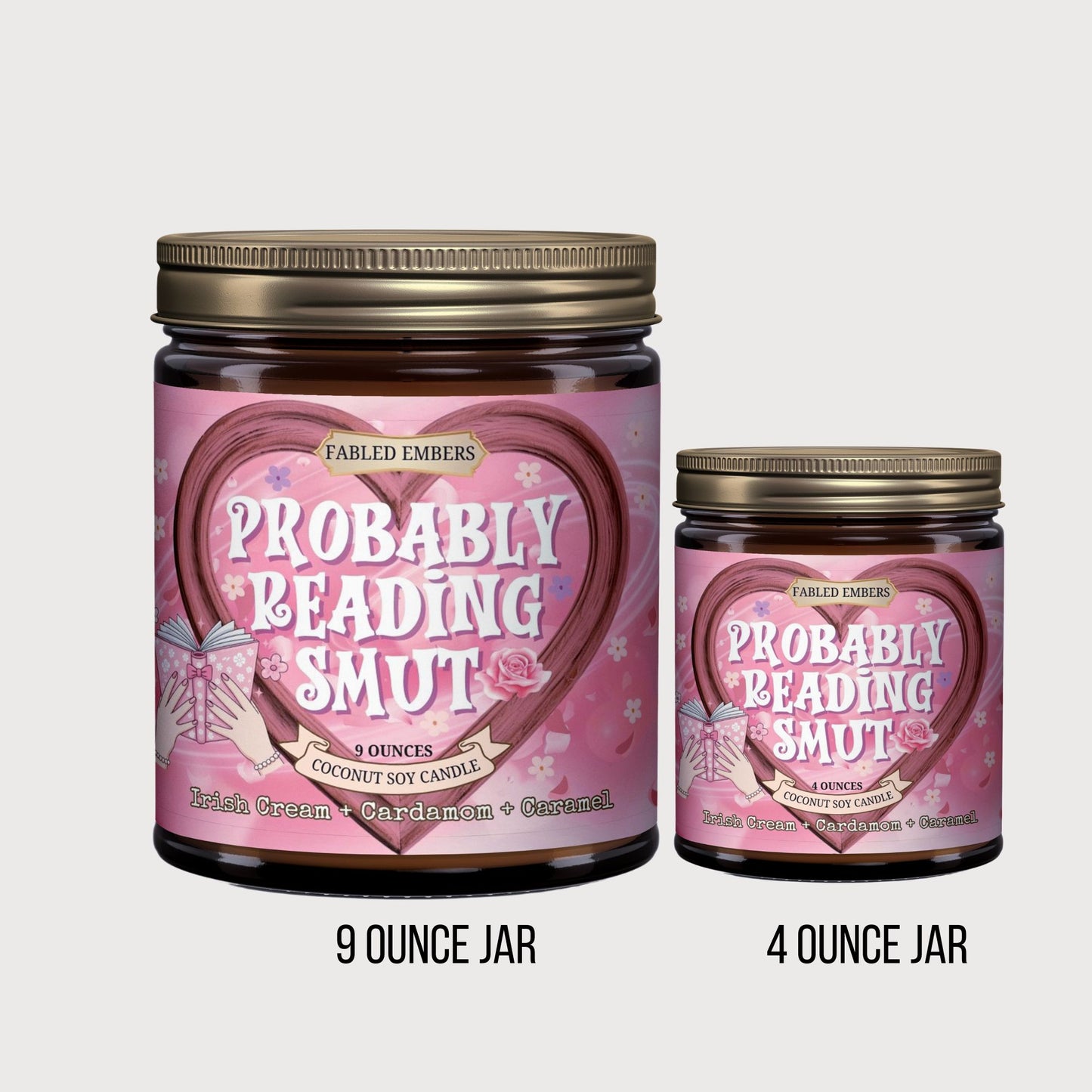 PROBABLY READING SMUT -- sweet cream + cardamom + caramel