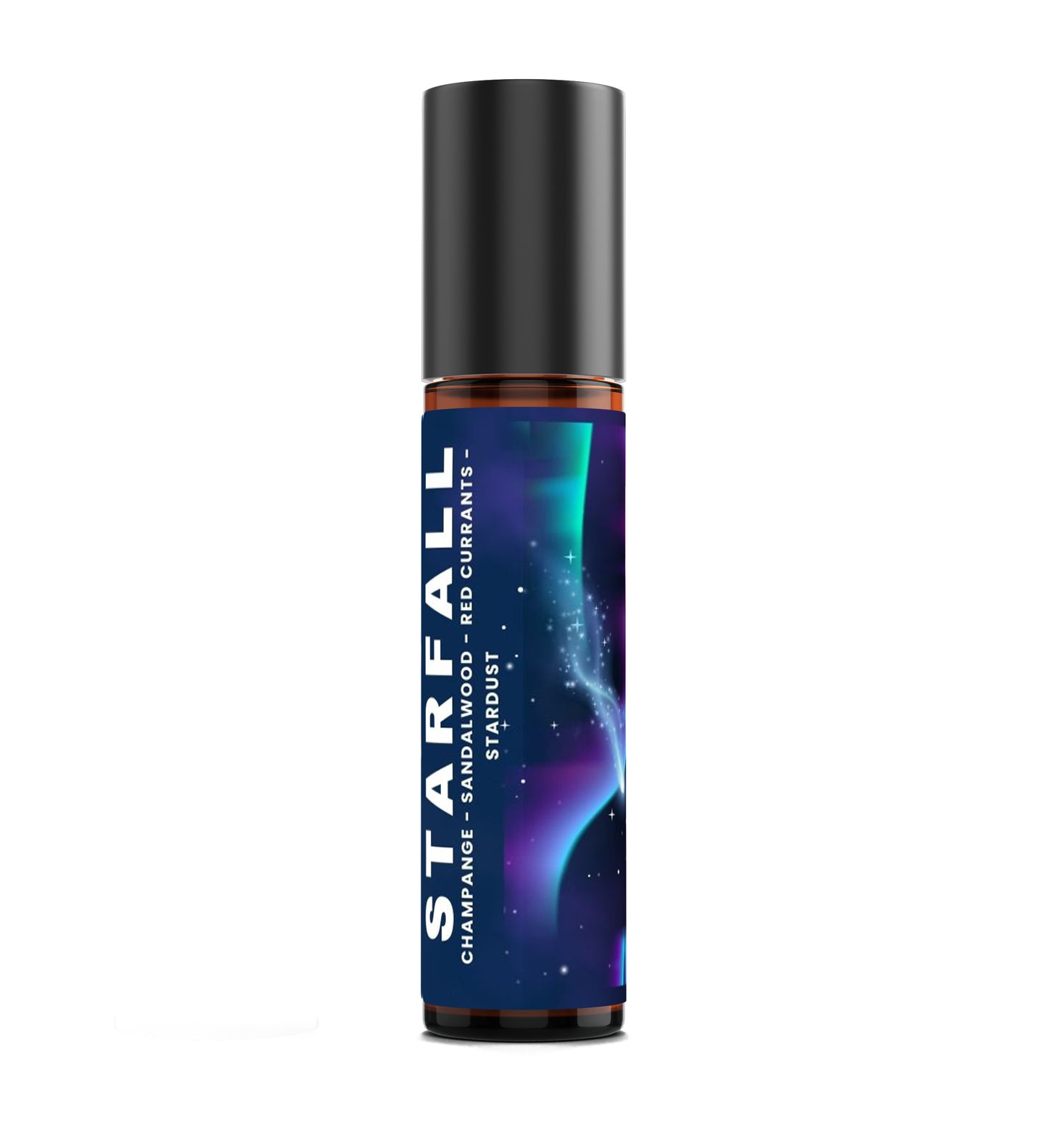 Roll-on bottle with 'Starfall' label on a white background
