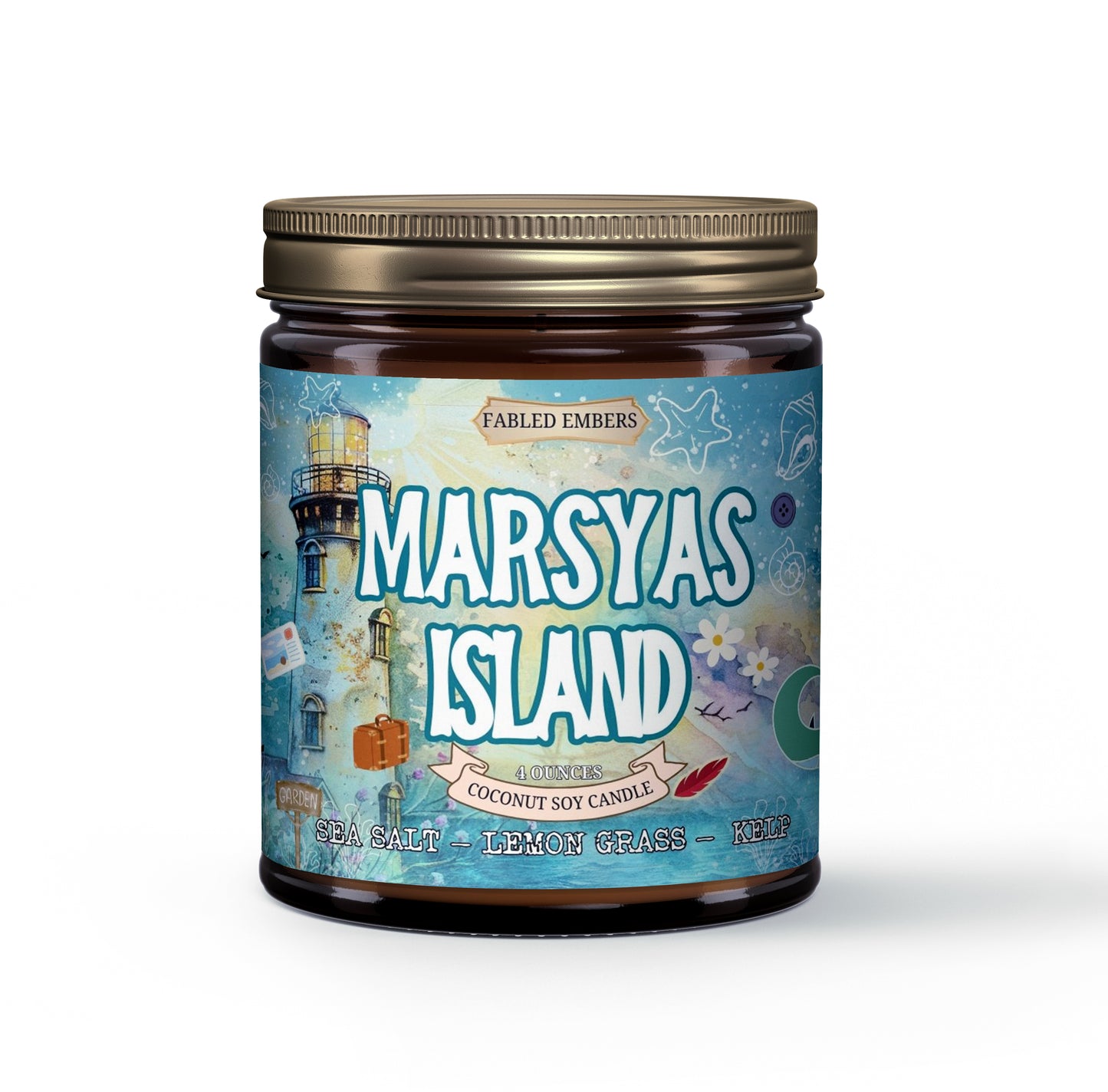 MARSYAS ISLAND | Cerulean Blue Seas + Salt + Lemongrass