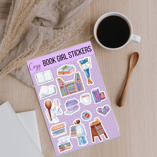 COZY Girl Stickers