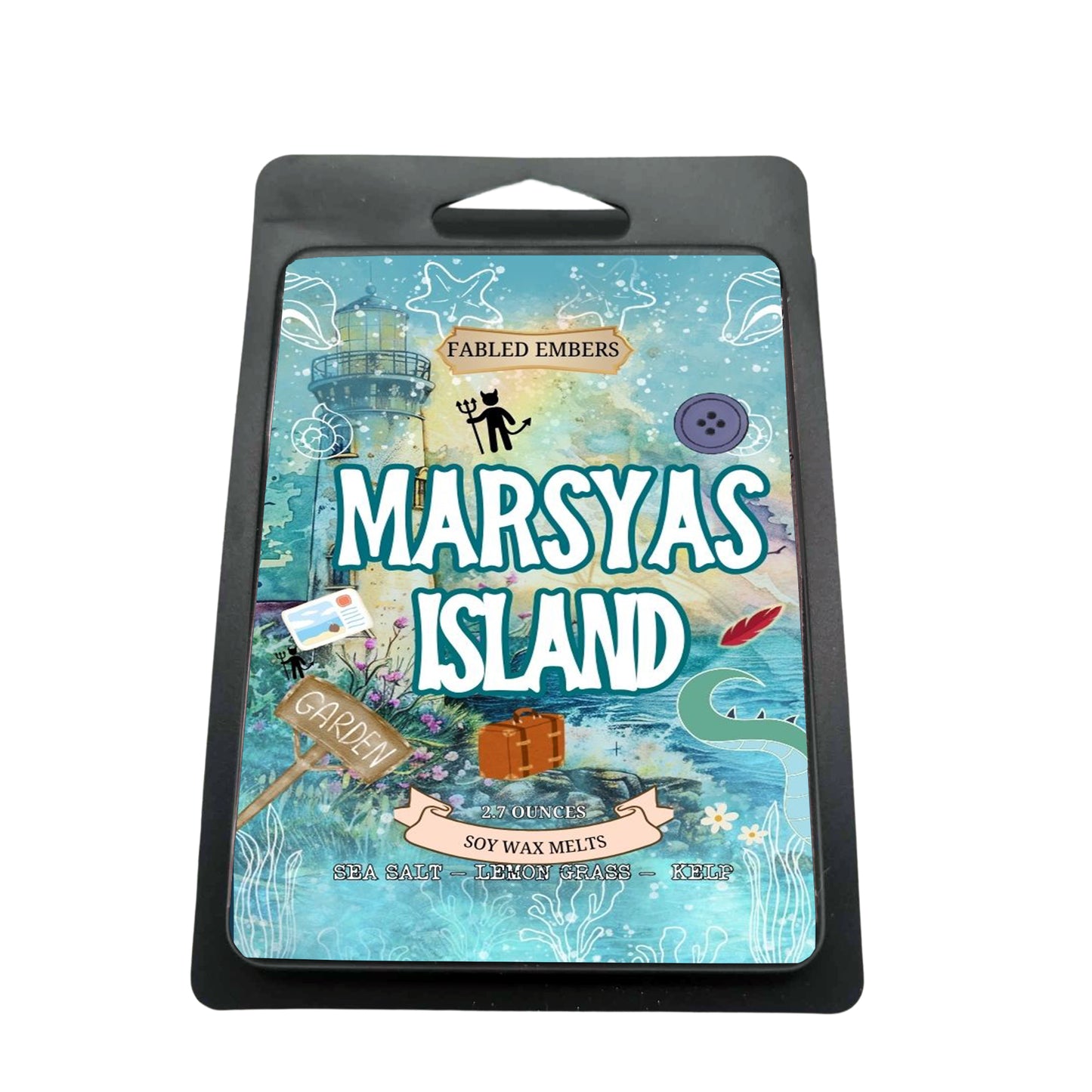 MARSYAS ISLAND | Cerulean Blue Seas + Salt + Lemongrass